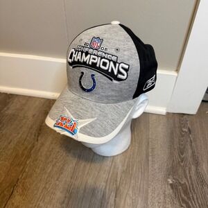 Indianapolis Colts 2006 AFC Champions NFL Super Bowl XLI Baseball Cap Hat